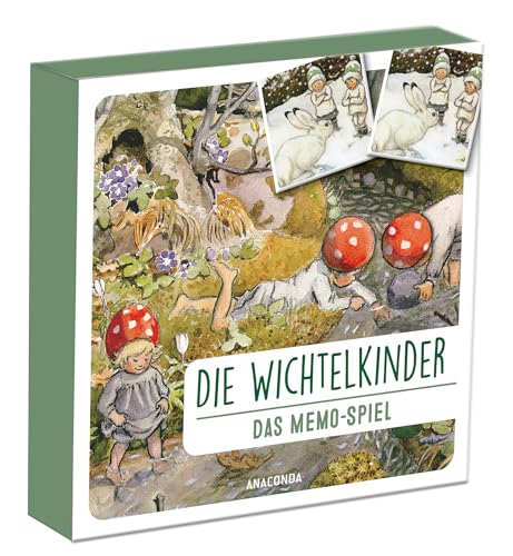 Die Wichtelkinder – Memospiel mit 40 Karten -: Mit Bildern von Elsa Beskow. Die Wichteltür zu Konzentrations- und Gedächtnistraining Die Wichtelkinder – Memospiel mit 40 Karten -: Mit Bildern von Elsa Beskow. Die Wichteltür zu Konzentrations- und Gedächtnistraining