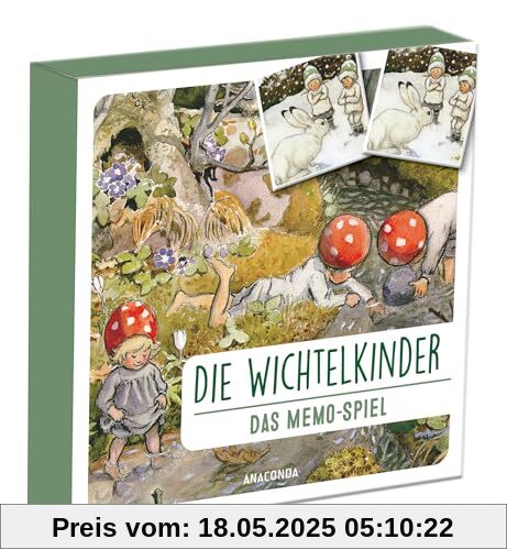 Die Wichtelkinder – Memospiel mit 40 Karten -: Mit Bildern von Elsa Beskow. Die Wichteltür zu Konzentrations- und Gedächtnistraining Die Wichtelkinder – Memospiel mit 40 Karten -: Mit Bildern von Elsa Beskow. Die Wichteltür zu Konzentrations- und Gedächtnistraining