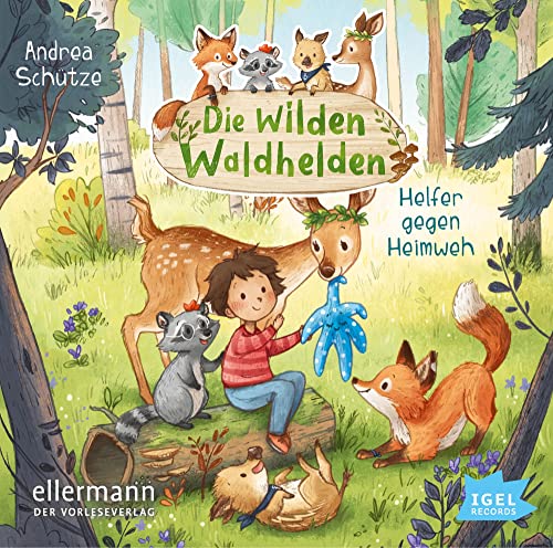 Die wilden Waldhelden. Helfer gegen Heimweh: CD Standard Audio Format, Lesung Die wilden Waldhelden. Helfer gegen Heimweh: CD Standard Audio Format, Lesung