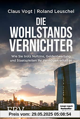 Die Wohlstandsvernichter: Wie Sie trotz Nullzins, Geldentwertung und Staatspleiten Ihr Vermögen erhalten