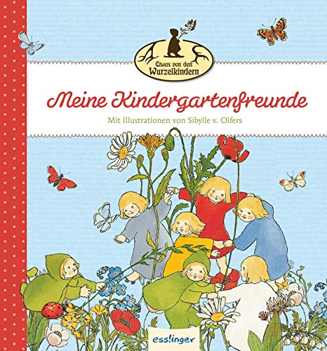 Etwas von den Wurzelkindern: Meine Kindergartenfreunde: Freundebuch im Retro-Look von Esslinger Verlag