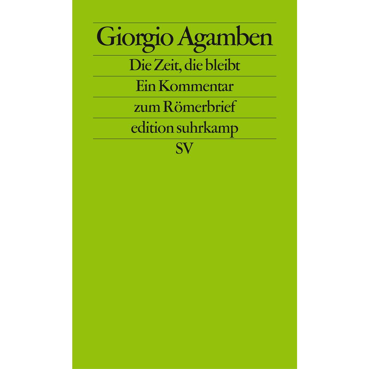 Die Zeit, die bleibt Die Zeit, die bleibt von Suhrkamp Verlag