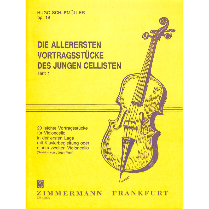 Die allerersten Vortragsstücke 1