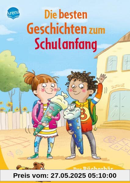 Die besten Geschichten zum Schulanfang. In drei Stufen zum Leseerfolg: Der Bücherbär: Sammelband für Kinder ab 5 Jahren/Vorschule, ideal zum ersten Selberlesen in der 1. Klasse. Alle drei Lesestufen