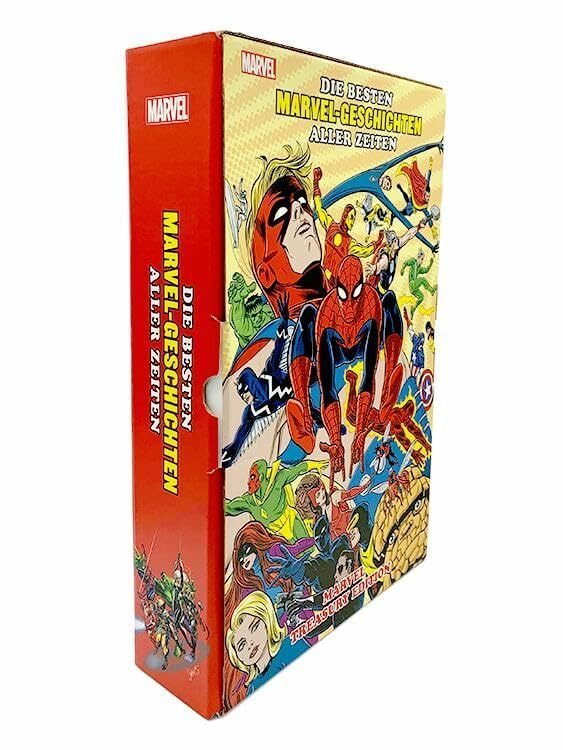 Die besten Marvel-Geschichten aller Zeiten: Marvel Treasury Edition: (Hardcover-Überformat im ...