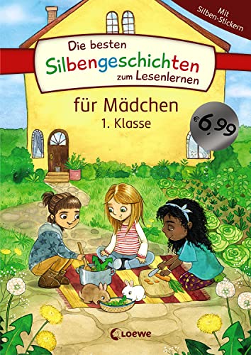 Die besten Silbengeschichten zum Lesenlernen für Mädchen 1. Klasse: Erstlesebuch mit farbiger Silbentrennung für Grundschüler ab 6 Jahre Die besten Silbengeschichten zum Lesenlernen für Mädchen 1. Klasse: Erstlesebuch mit farbiger Silbentrennung für Grundschüler ab 6 Jahre