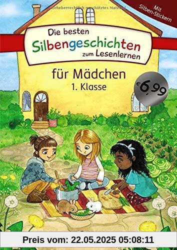 Die besten Silbengeschichten zum Lesenlernen für Mädchen 1. Klasse: Erstlesebuch mit farbiger Silbentrennung für Grundschüler ab 6 Jahre Die besten Silbengeschichten zum Lesenlernen für Mädchen 1. Klasse: Erstlesebuch mit farbiger Silbentrennung für Grundschüler ab 6 Jahre