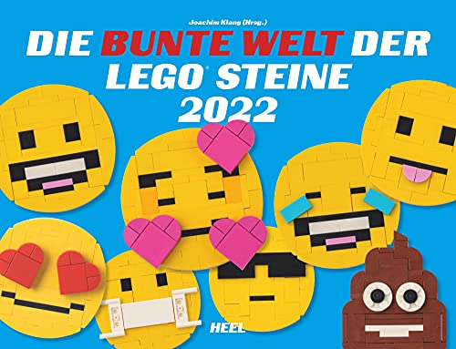 Die bunte Welt der LEGO® Steine 2022: Der Eintragkalender für alle LEGO® Fans von Heel Verlag