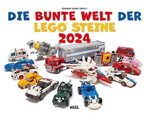 Die bunte Welt der LEGO® Steine Kalender 2024: Spektakuläre Szenen aus LEGO® Steinen. Der perfekte Kalender für die ganze Familie von Heel