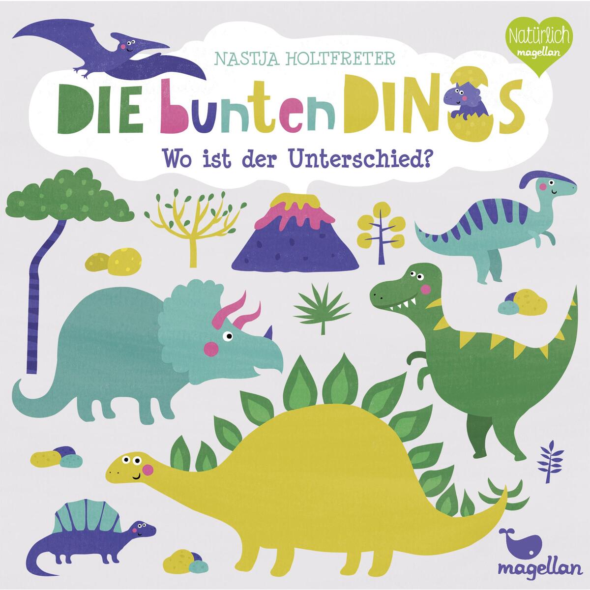 Die bunten Dinos - Wo ist der Unterschied? von Magellan GmbH