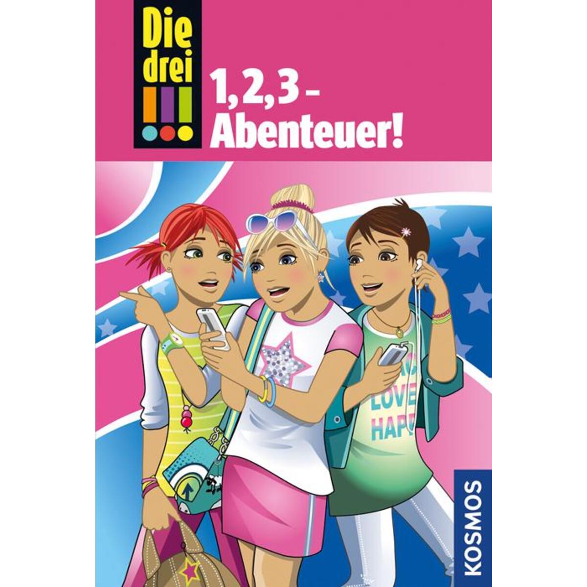Die drei !!!, 1,2,3 Abenteuer von Franckh-Kosmos
