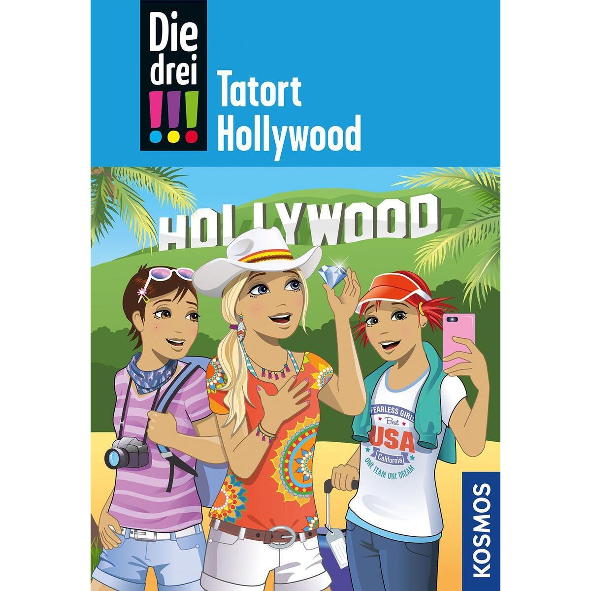 Die drei !!!, 75, Tatort Hollywood (drei Ausrufezeichen) von Franckh-Kosmos