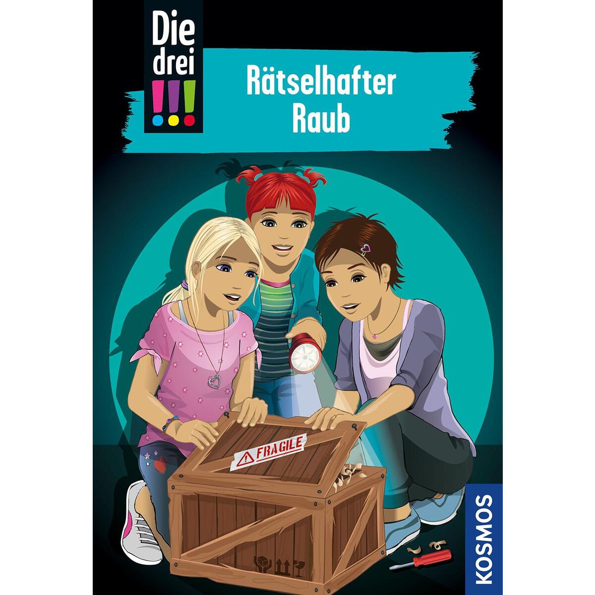 Die drei !!!, 86, Rätselhafter Raub von Franckh-Kosmos