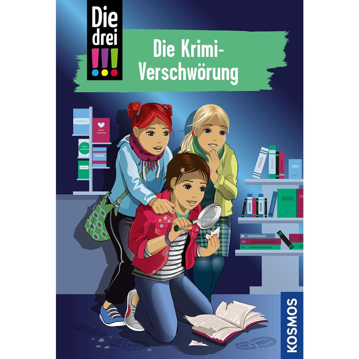 Die drei !!!, 88, Die Krimi-Verschwörung von Franckh-Kosmos