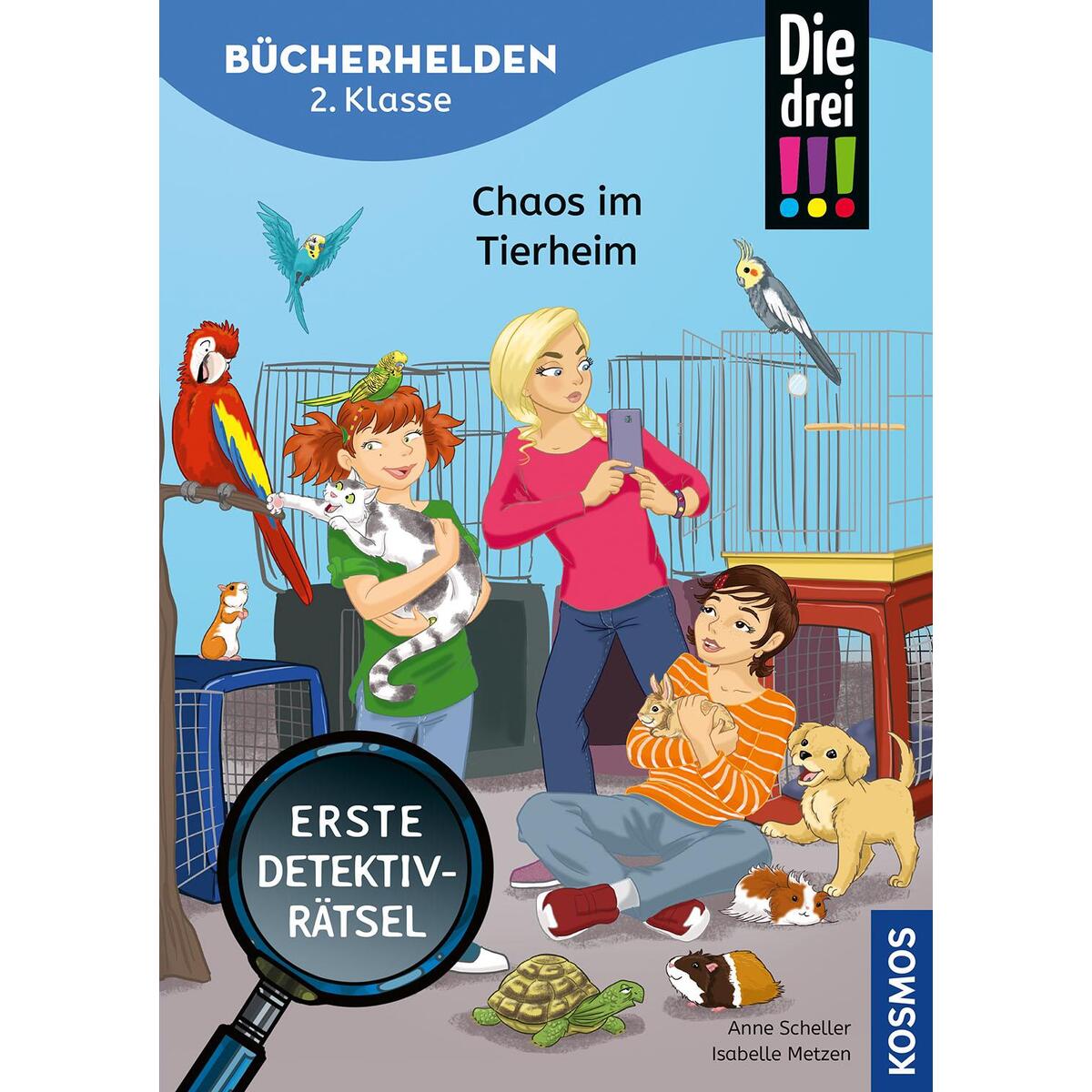 Die drei !!!, Bücherhelden 2. Klasse, Chaos im Tierheim Die drei !!!, Bücherhelden 2. Klasse, Chaos im Tierheim von Franckh-Kosmos