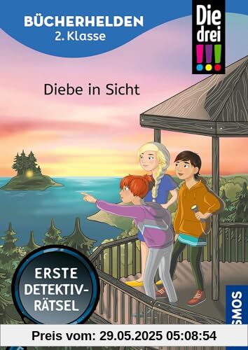 Die drei !!!, Bücherhelden 2. Klasse, Diebe in Sicht: Erste Detektivrätsel, Erstleser Kinder ab 7 Jahre Die drei !!!, Bücherhelden 2. Klasse, Diebe in Sicht: Erste Detektivrätsel, Erstleser Kinder ab 7 Jahre