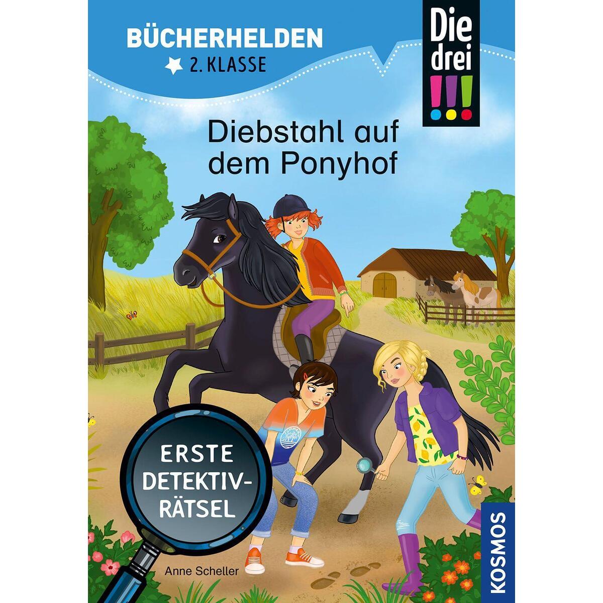 Die drei !!!, Bücherhelden 2. Klasse, Diebstahl auf dem Ponyhof Die drei !!!, Bücherhelden 2. Klasse, Diebstahl auf dem Ponyhof von Franckh-Kosmos