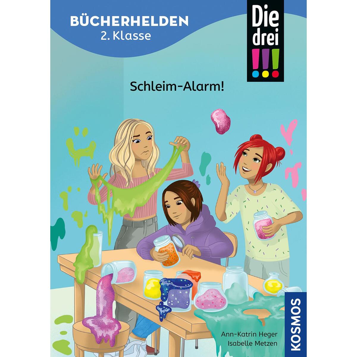 Die drei !!!, Bücherhelden 2. Klasse, Schleim-Alarm! von Franckh-Kosmos