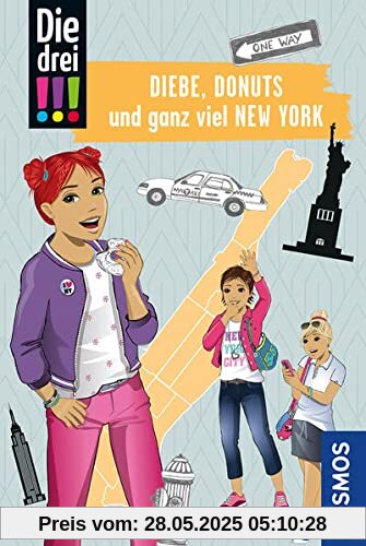 Die drei !!!, Diebe, Donuts und ganz viel New York