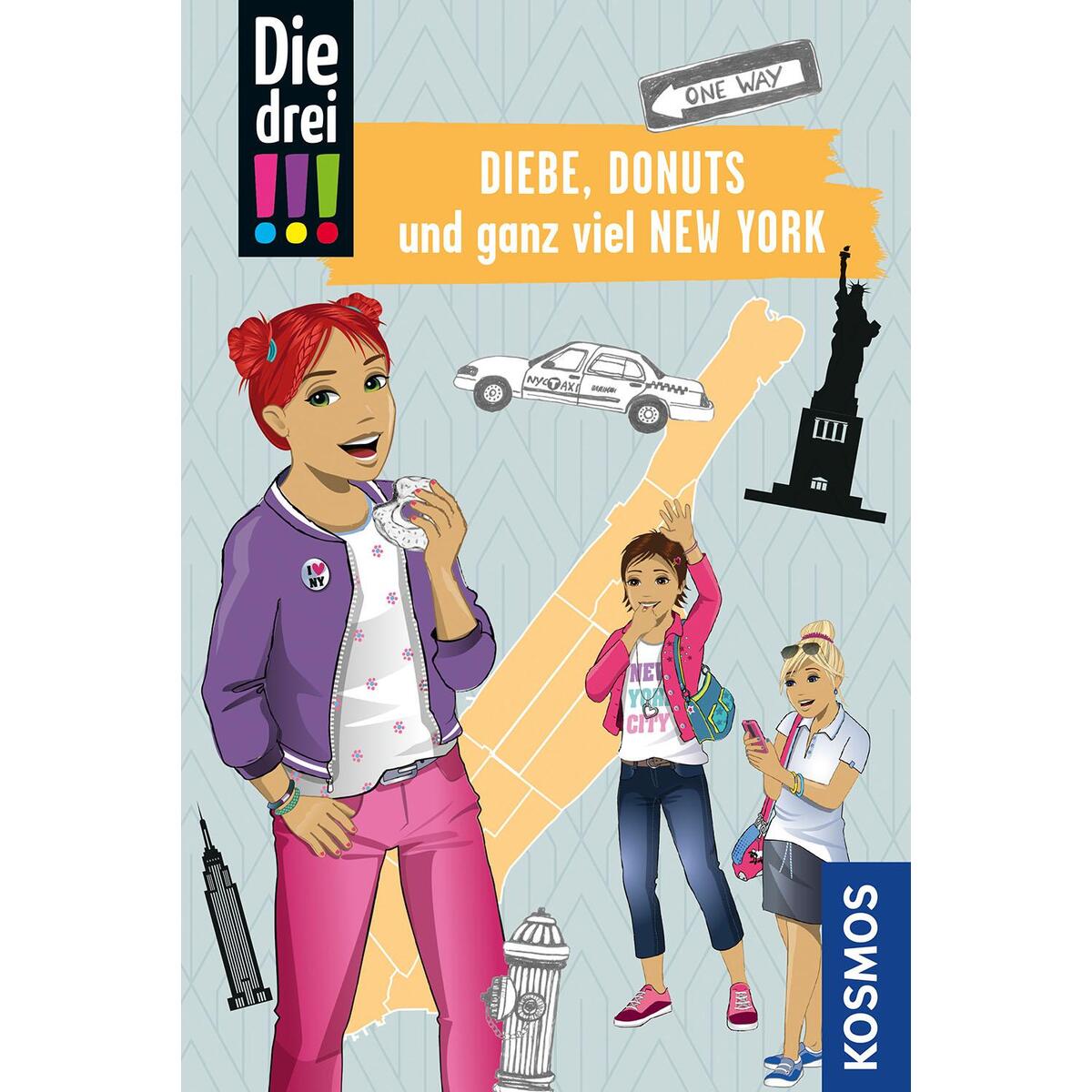 Die drei !!!, Diebe, Donuts und ganz viel New York Die drei !!!, Diebe, Donuts und ganz viel New York von Franckh-Kosmos