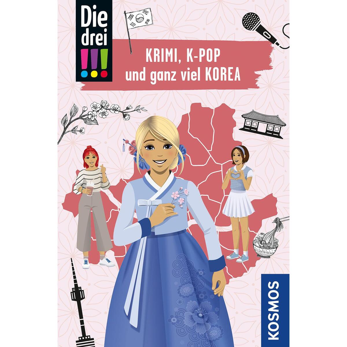 Die drei !!!, Krimi, K-Pop und ganz viel Korea Die drei !!!, Krimi, K-Pop und ganz viel Korea von Franckh-Kosmos