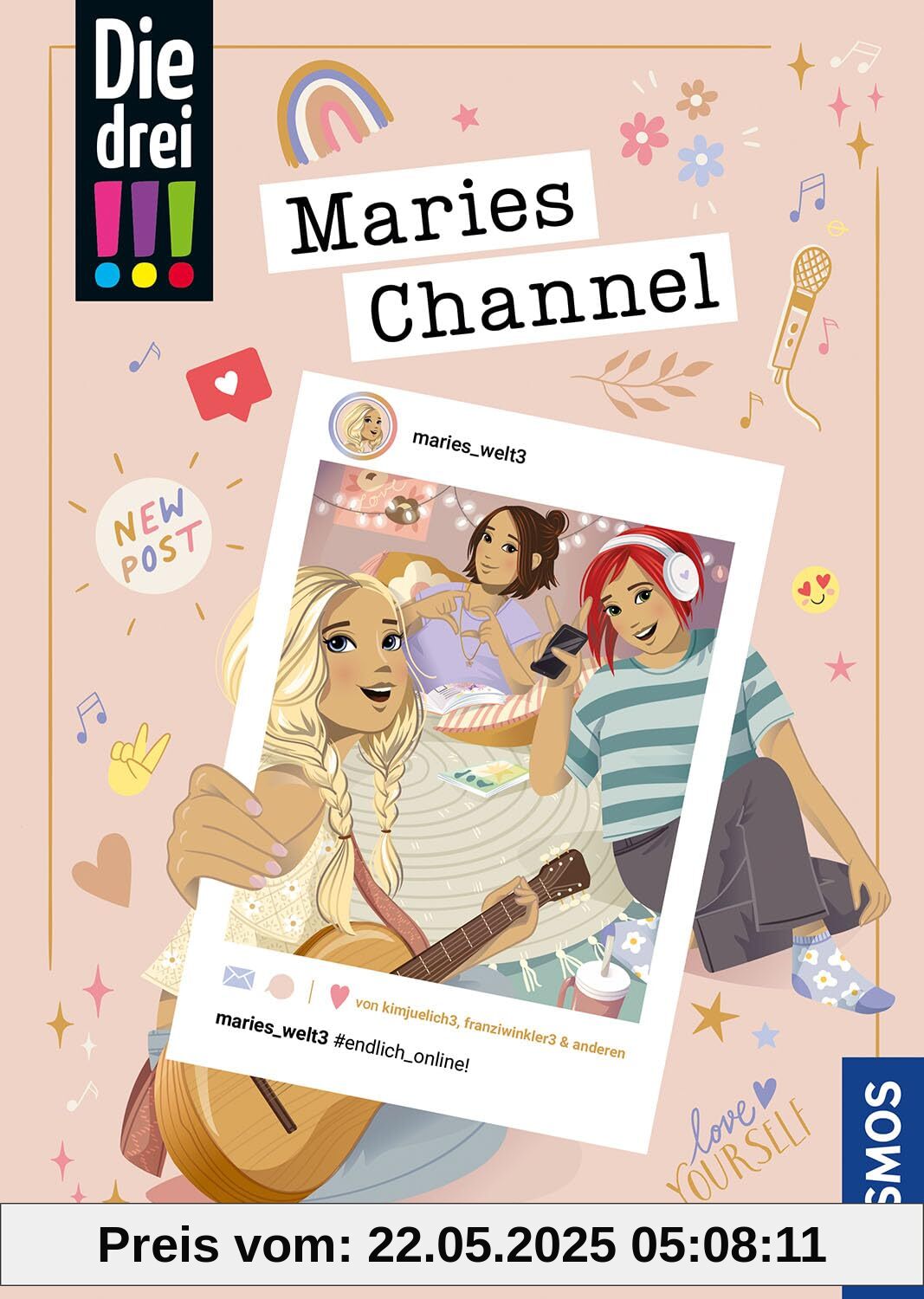 Die drei !!!, Maries Channel, #endlich_online