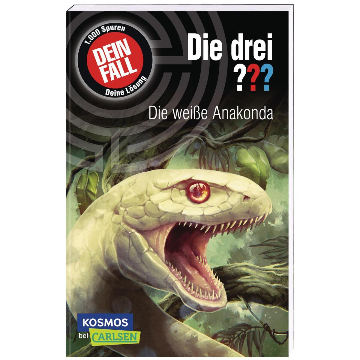 Die drei ???: Dein Fall: Die weiße Anakonda Die drei ???: Dein Fall: Die weiße Anakonda von Carlsen Verlag GmbH