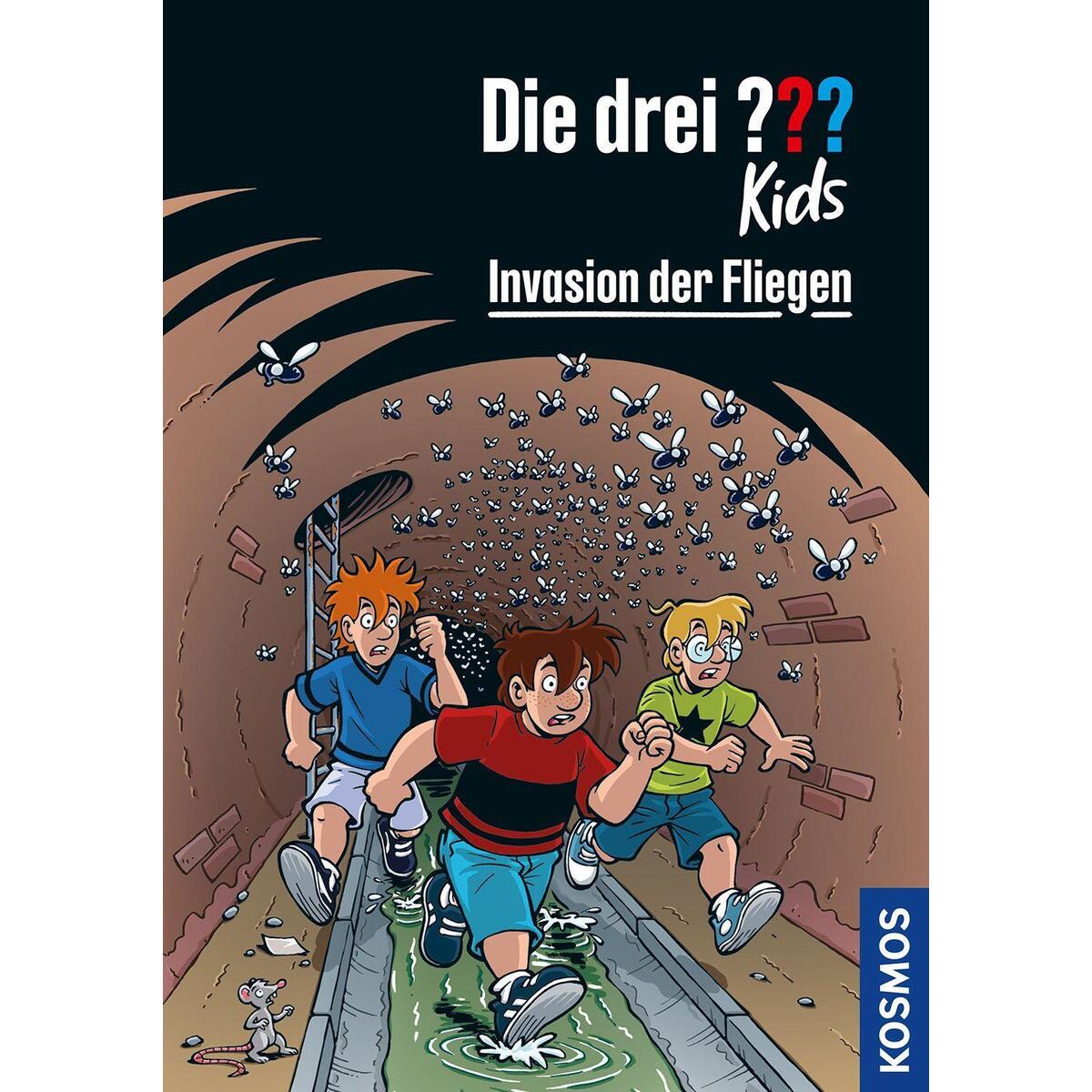 Die drei ??? Kids, 3, Invasion der Fliegen (drei Fragezeichen) von Franckh-Kosmos