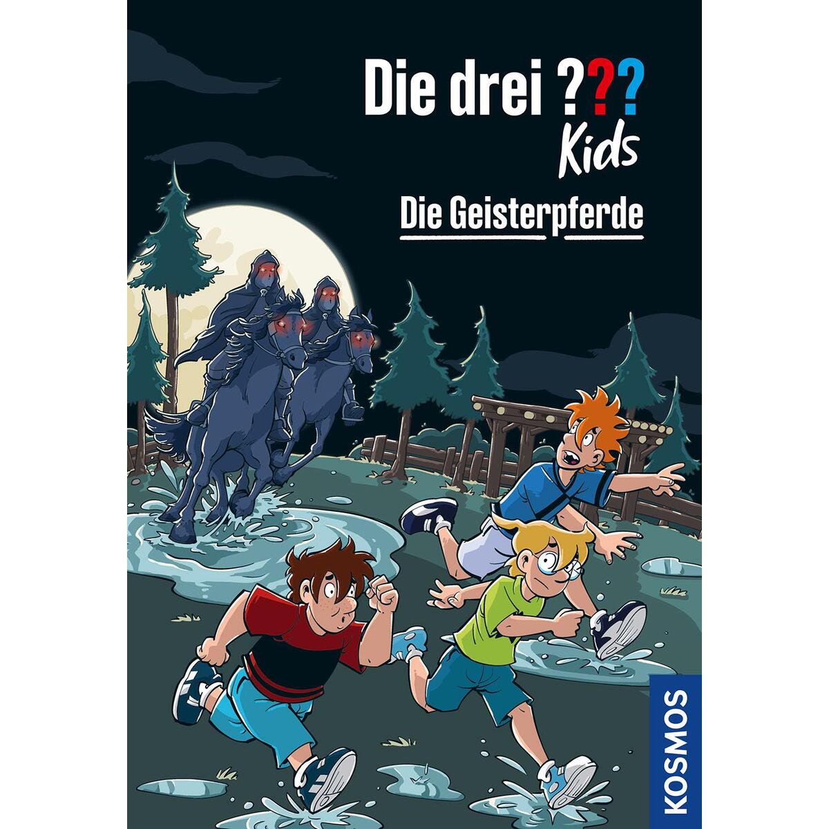 Die drei ??? Kids, 98, Die Geisterpferde von Franckh-Kosmos