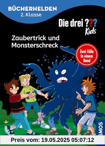 Die drei ??? Kids, Bücherhelden 2. Klasse, Doppelband 1, Zaubertrick und Monsterschreck: Erstleser Kinder ab 7 Jahre Die drei ??? Kids, Bücherhelden 2. Klasse, Doppelband 1, Zaubertrick und Monsterschreck: Erstleser Kinder ab 7 Jahre