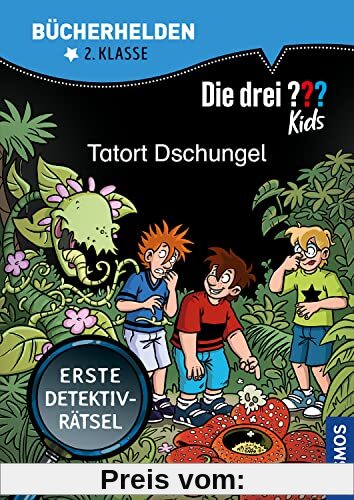 Die drei ??? Kids, Bücherhelden 2. Klasse, Tatort Dschungel: Erste Detektivrätsel, Erstleser Kinder ab 7 Jahre