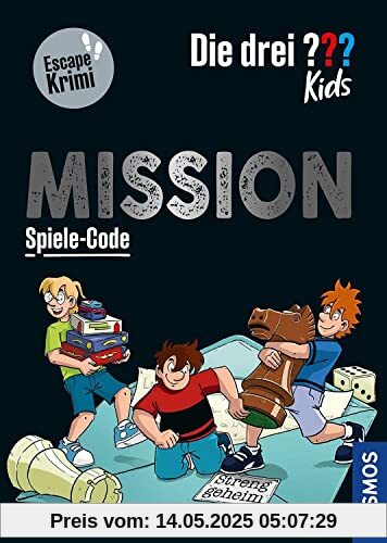 Die drei ??? Kids, Mission Spiele-Code: Escape Krimi