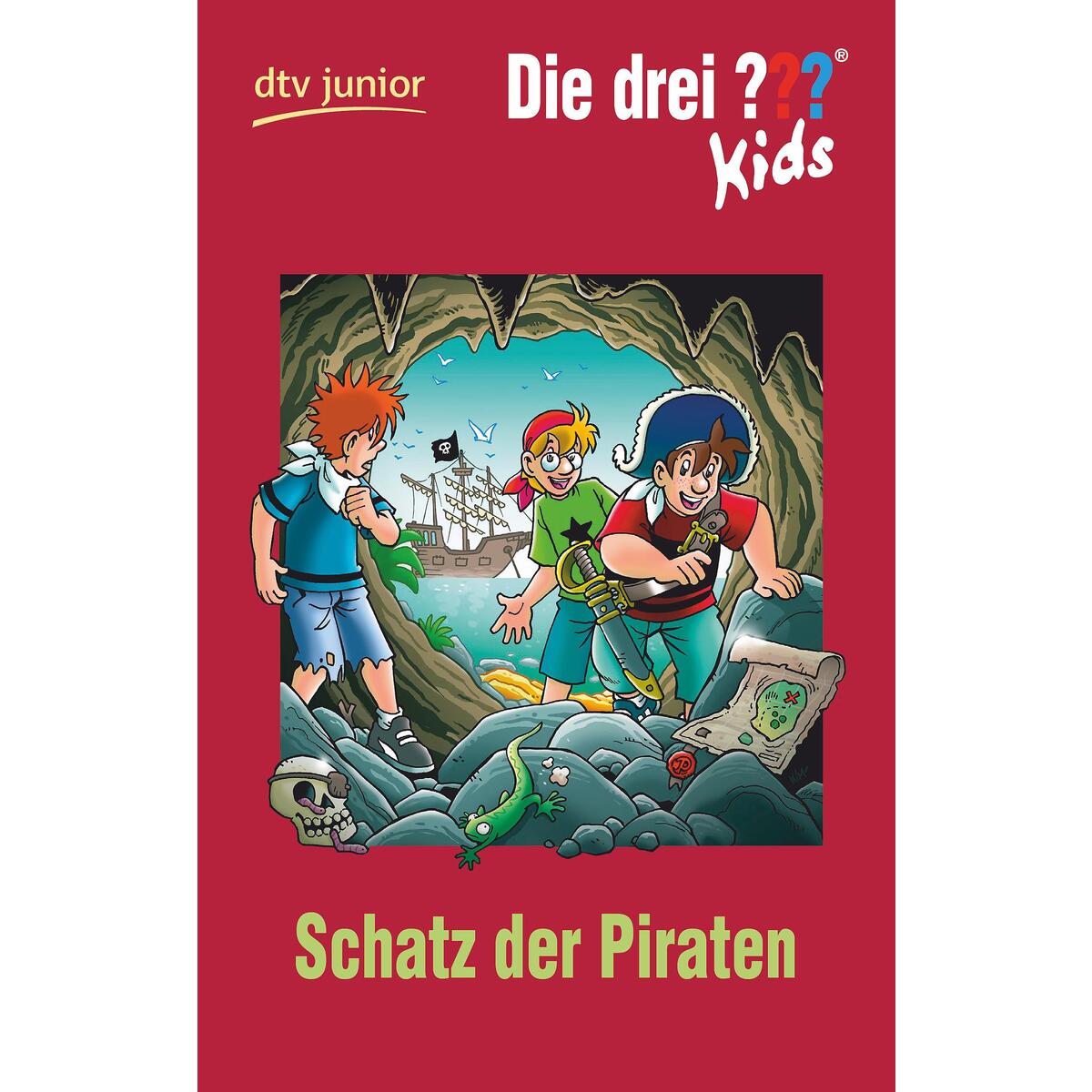 Die drei ??? Kids 50 - Schatz der Piraten (Fragezeichen) von dtv Verlagsgesellschaft