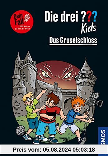 Die drei ??? Kids Dein Fall, Das Gruselschloss: 1.000 Spuren. Du hast die Wahl! (Die drei ??? Kids und du)