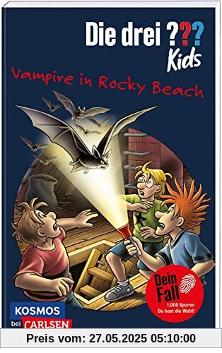 Die drei ??? Kids Dein Fall: Vampire in Rocky Beach: Gruseliger Mitratekrimi für kleine Detektive ab 8!