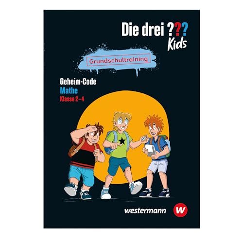 Die drei ??? Kids – Grundschultraining: Geheim-Code Mathe 2–4 von Westermann Lernwelten GmbH