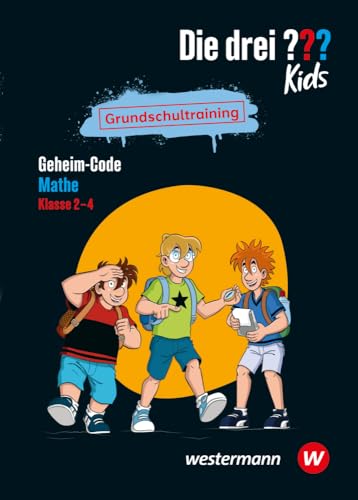 Die drei ??? Kids – Grundschultraining: Geheim-Code Mathe 2–4 von Westermann Lernwelten GmbH