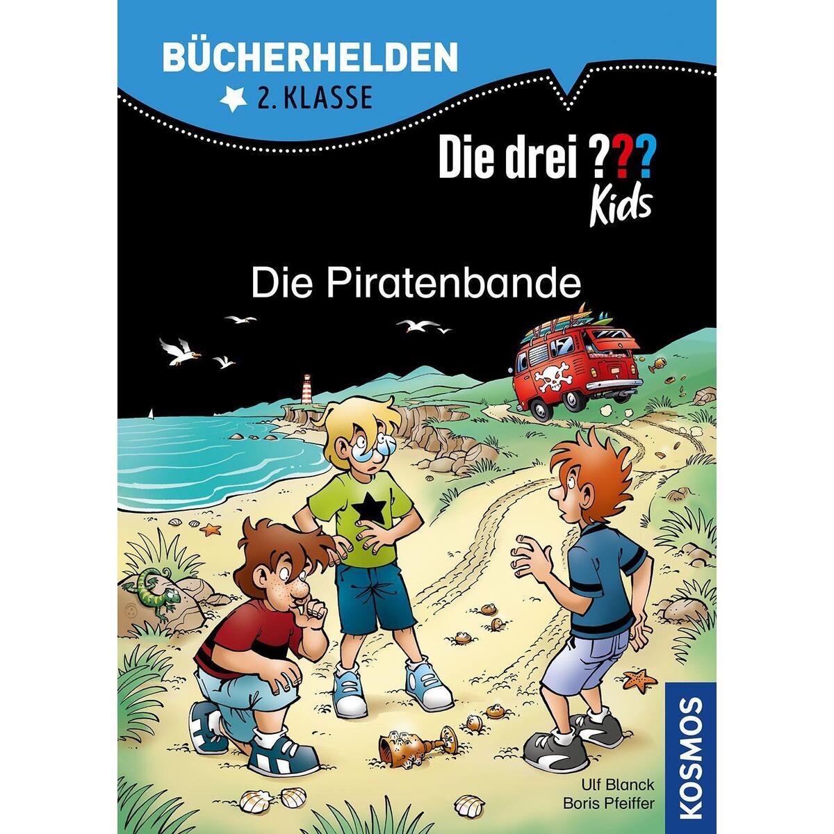 Die drei ??? Kids. Bücherhelden. Die Piratenbande (drei Fragezeichen) von Franckh-Kosmos