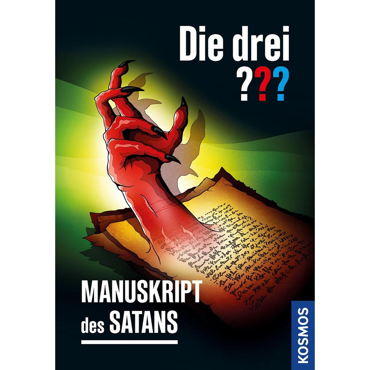 Die drei ??? Manuskript des Satans von Franckh-Kosmos