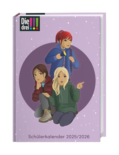 Die drei !!! Schülerkalender A5 2025/2026 - 17 Monate ab August 2025: 17 Monate ab August 2025. Terminplaner für die Schule: Mit den drei ... im Buchkalender 2025/26 (Kalenderbücher Heye) von Heye
