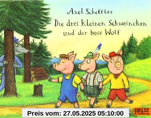 Die drei kleinen Schweinchen und der böse Wolf