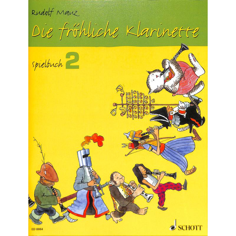 Die fröhliche Klarinette 2 Spielbuch