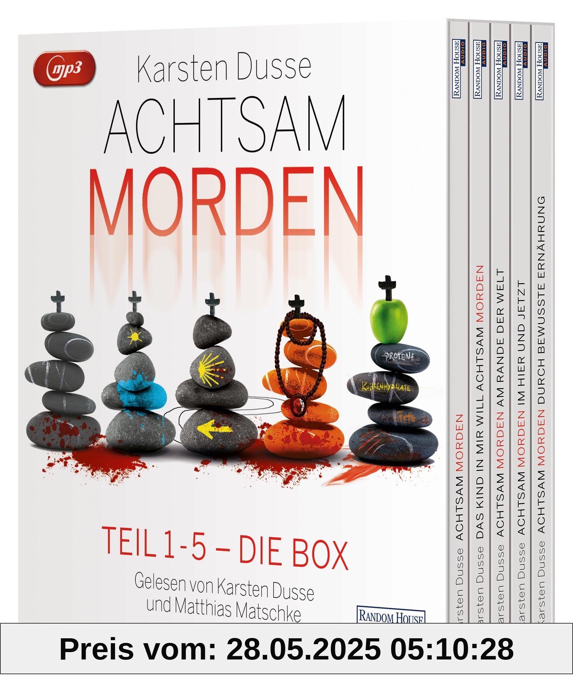 Die große Achtsam morden Box: Achtsam morden – Das Kind in mir will achtsam morden – Achtsam morden am Rande der Welt – Achtsam morden im Hier und Jetzt – Achtsam morden durch bewusste Ernährung