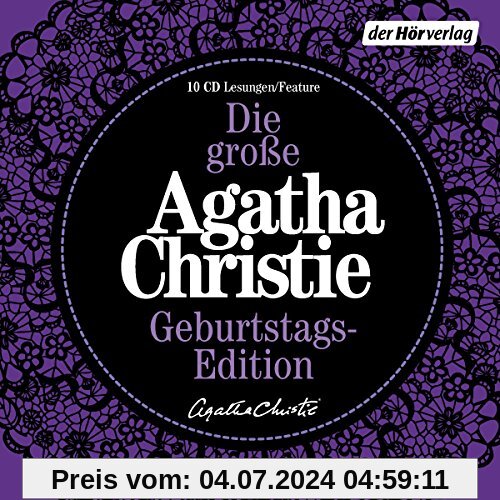 Die große Agatha Christie Geburtstags-Edition: Karibische Affäre - Das unvollendete Bildnis - Die Kleptomanin (Miss Marple und Hercule Poirot, Band 1)