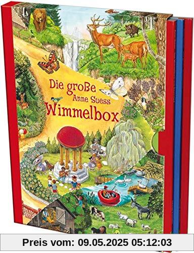 Die große Anne Suess Wimmelbox: 3 Wimmelbücher im Schuber Die große Anne Suess Wimmelbox: 3 Wimmelbücher im Schuber