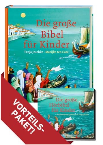 Die große Bibel für Kinder + Die große Hörbibel für Kinder: Buch + 2 CDs von Deutsche Bibelges.