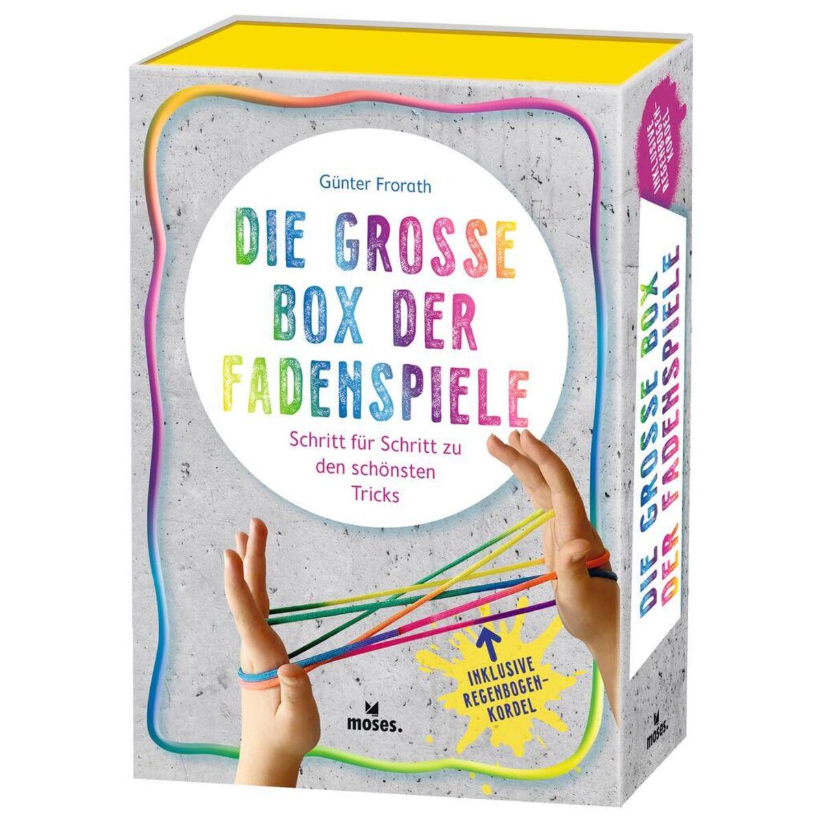 Die große Box der Fadenspiele von Moses. Verlag GmbH