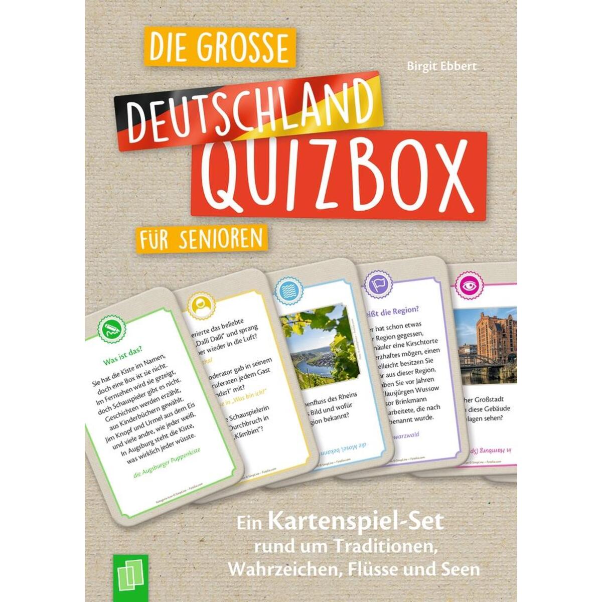 Die große Deutschland-Quizbox für Senioren von Verlag an der Ruhr GmbH