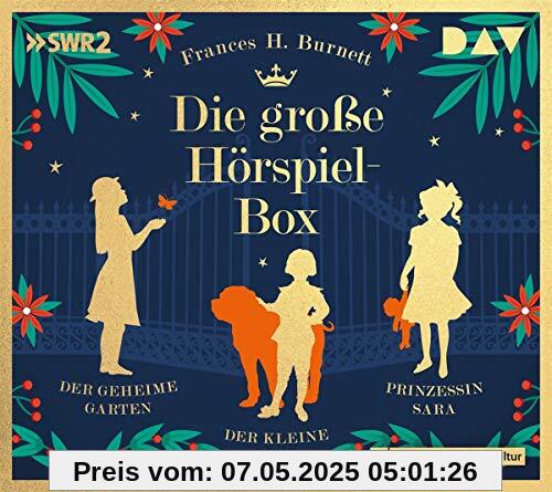 Die große Hörspiel-Box – Der geheime Garten, Der kleine Lord, Prinzessin Sara: Hörspiele mit Frank Elstner, Doris Schade u.v.a. (3 CDs)