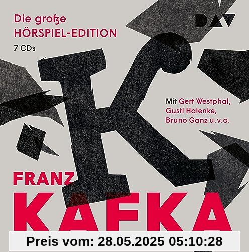 Die große Hörspiel-Edition: Hörspiele mit Bruno Ganz, Gert Westphal, Gustl Halenke u.v.a. (7 CDs)